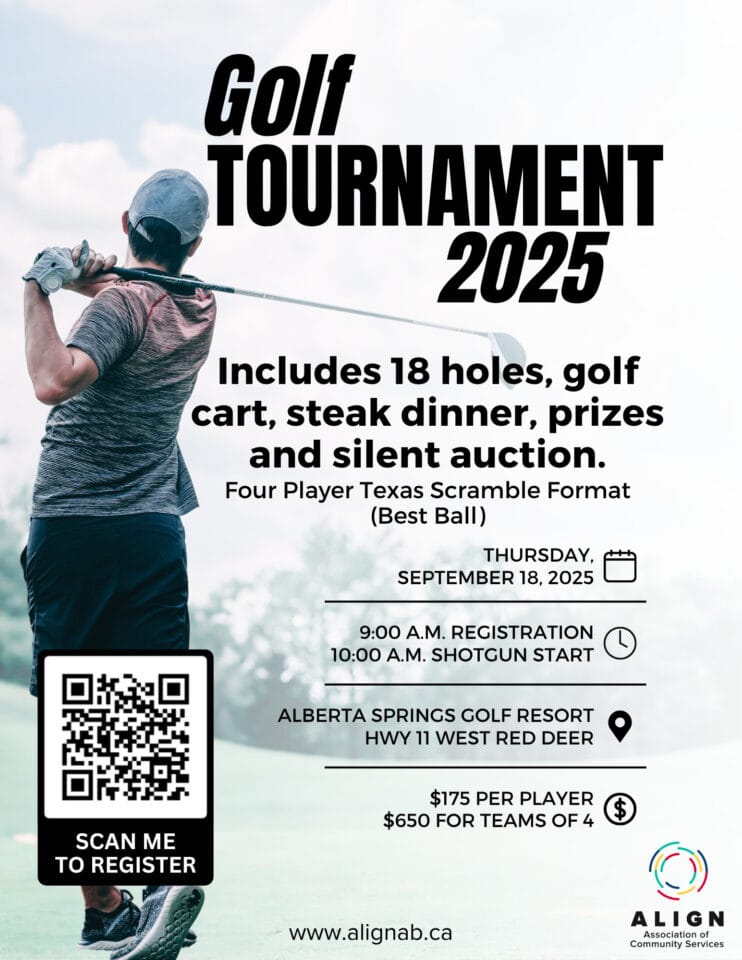 ALIGN Association Golf Tournament 1 2025 Golf ALIGN Tournament Flyer 1